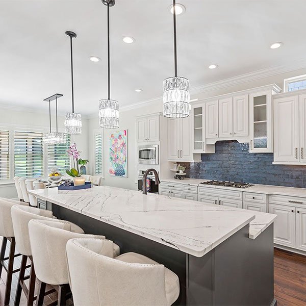 kitchen interior design blending classic and modern